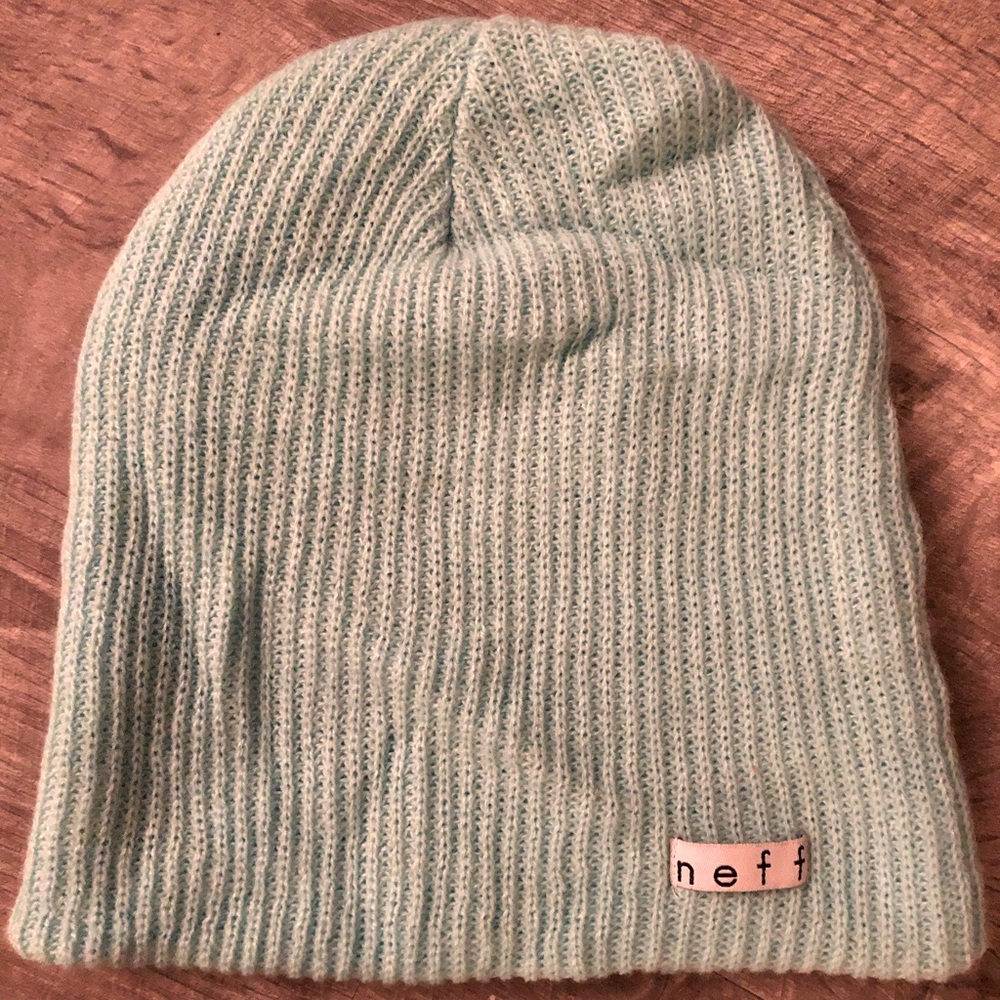 Light blue Neff beanie
